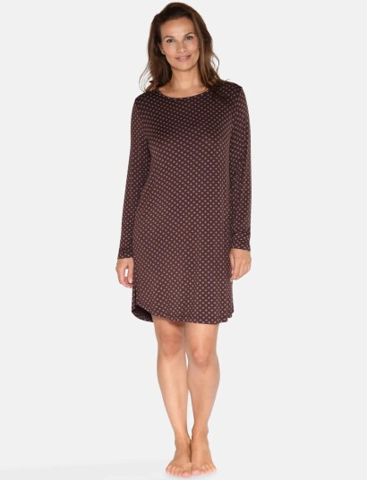 CCDK Copenhagen Nicole Longsleeved Dress   Brown   S