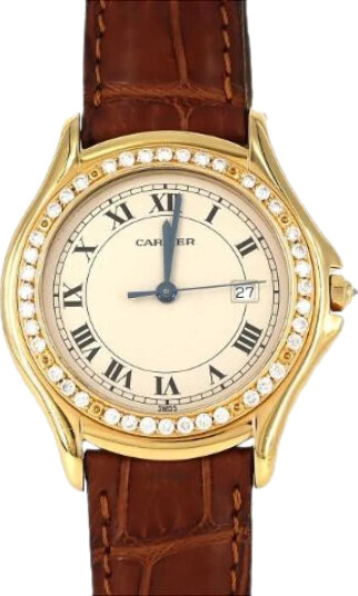 Cartier Vintage Dame Gul