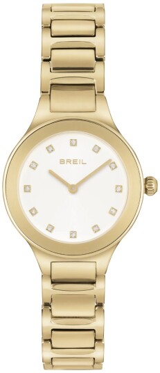 Breil Dameklokke TW1965 Classic Sølvfarget/Gulltonet stål Ø32 mm