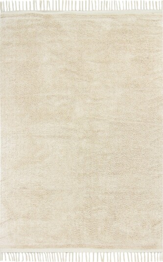Ryetepper Celina Natural Cotton Shaggy off white/beige Størrelse: 80 x 150 cm