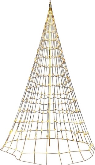 4 stk Veli Line julelys til flaggstang flaggstangslysnet 10 meter