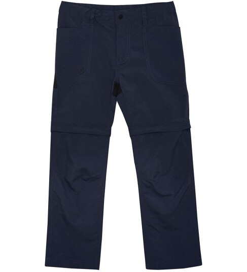 Color Kids Pants W. Zip Off Blue 128 Color Kids Pants W. Zip Off Blue 128