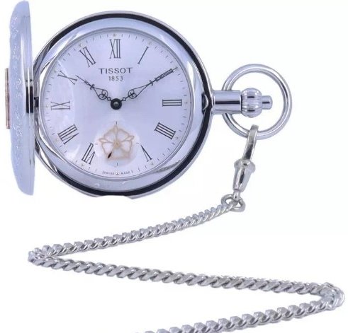Tissot Herreklokke T865.405.99.038.00 Savonnette Sølvfarget Ø49.8 mm