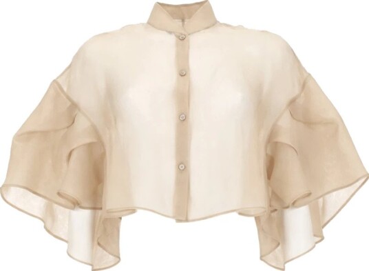 Max Mara Dame Bluser & Skjorter Beige M,