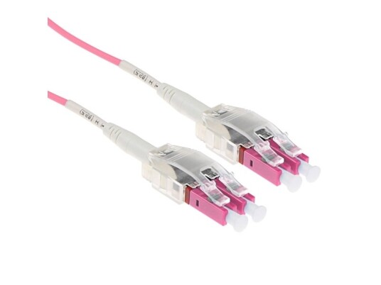 Act Rl8417 Fiberoptisk Kabel 17 M Lszh Om4 2X Lc Fiolett (Rl8417)