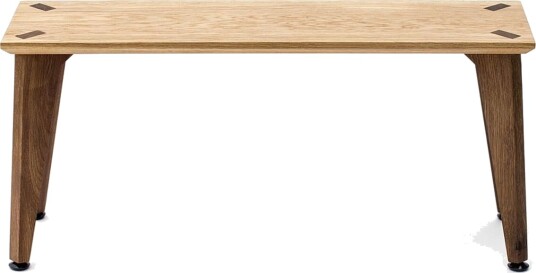 We Do Wood Rank Benk Lys og Mørk Eik