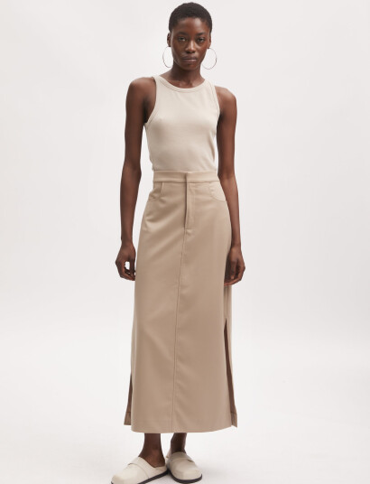 Gestuz Drewgz Sl Top Noos - Beige - XXS