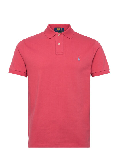 Polo Ralph Lauren The Iconic Mesh Polo Shirt   Coral   XS