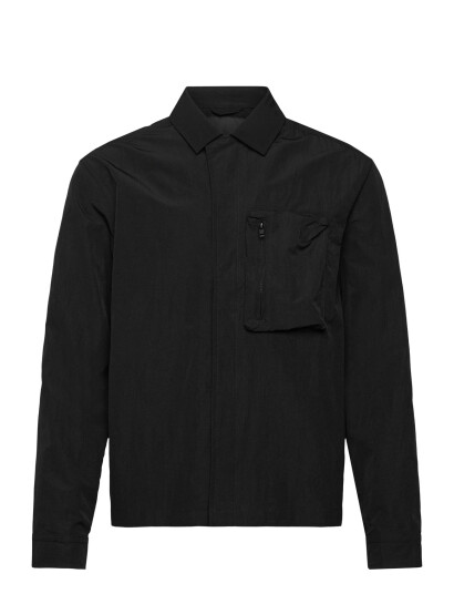 Lyle & Scott Lightweight Ripstop Overshirt Black M