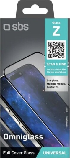 Sbs Omniglass Z, Universell, Ripebestandig, Gjennomsiktig, 1 Stykker