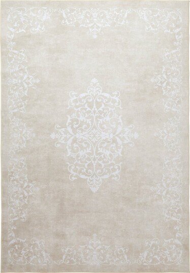 Wilton teppe Santi beige/hvit Størrelse: 80 x 150 cm