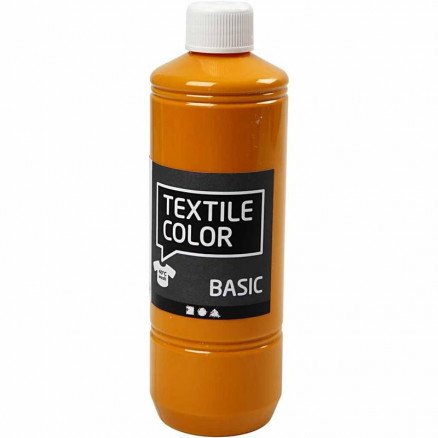 Diverse Textil Color sennepsgul 500ml