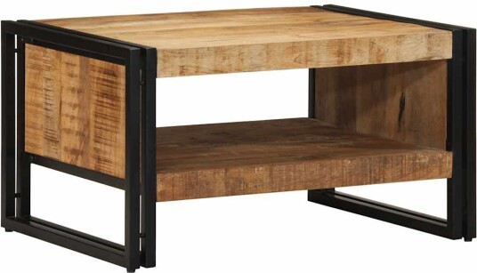 Salongbord 70x50x38 cm grovt heltre mangotre