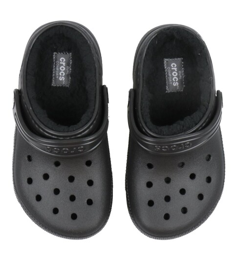 Crocs Classic Lined Clog K - Black - 34/35