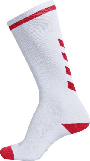 Hummel ELITE INDOOR SOCK HIGH 9402 White/True Red 35/38