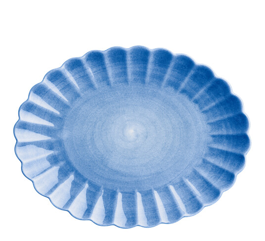 Mateus Oyster fat 30 x 35 cm Lyseblå