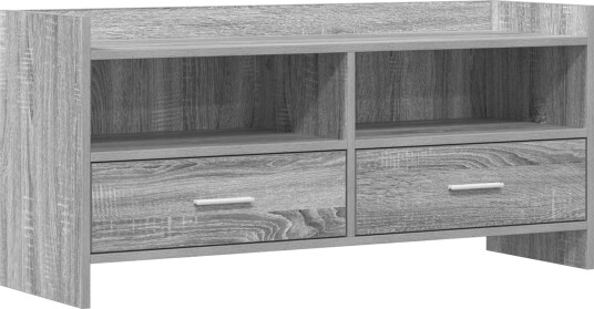  TV skap 100 x 33 x 47 cm Grå Sonoma Konstruert tre