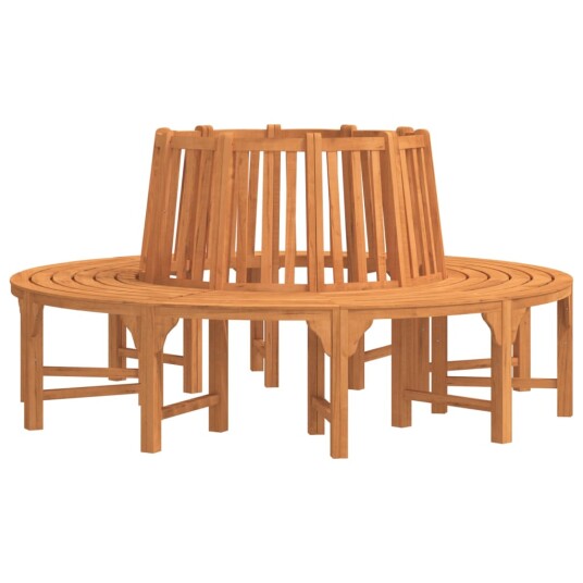 Rund trebenk Ø208 cm heltre eukalyptus 3154103 Rund trebenk Ø208 cm heltre eukalyptus 3154103