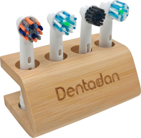 Holder Til 4 stk. Børstehoder DENTADAN Bambus Holder Til 4 stk. Børstehoder DENTADAN Bambus