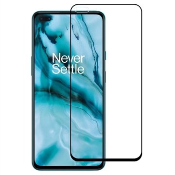 OnePlus Nord/Nord 2 5G Rurihai Full Cover Beskyttelsesglass Svart Kant