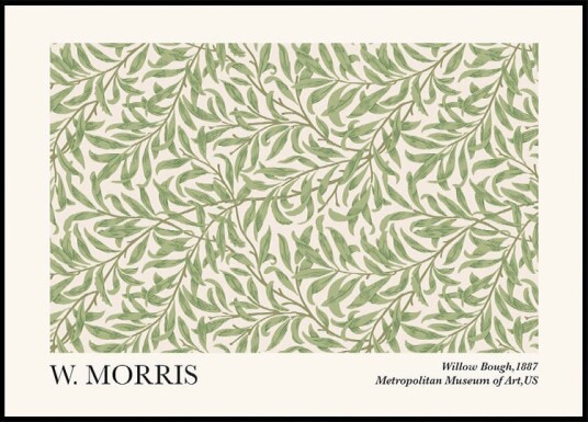 William Morris Willow Bough Plakat Plakat / 70x100cm