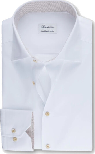 Stenströms Herre Skjorter Hvit 5XL,