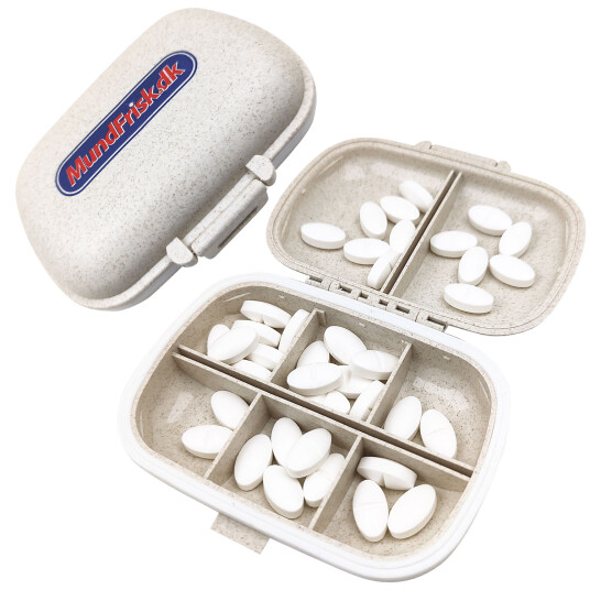 Pilleboks med 8 rom