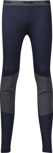 Bergans  Kids Myske Wool Pant Navy melange   12763 Navy Mel/SolidDkGrey 152