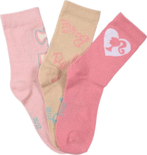 Barbie Socks   Pink   27/30