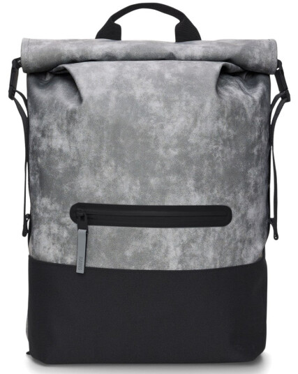 Rains Trail Rolltop backpack W3 Distressed Grey