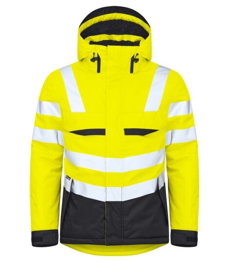 Projob 6425 Fôret Funksjonsjakke En Iso 20472 Klasse 3 Yellow Black 3xl