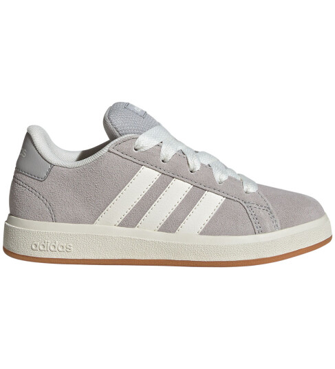 Adidas Performance Sko   Grand COURT 00S K   Gretwo/Owhite/Gum10   Adidas Performance   34   Sko Grå Hvit