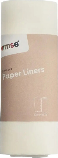 Imse Vimse Paper Liners 1 Roll/100 Sheets - Cream - ONE SIZE