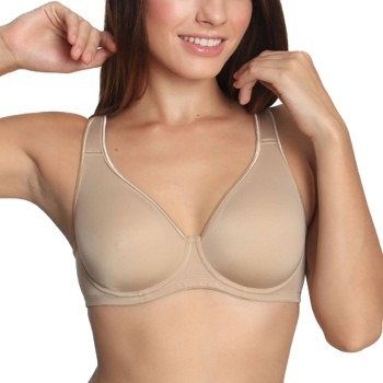 sassa BH Basic Control Underwired Bra Beige E100 Dame