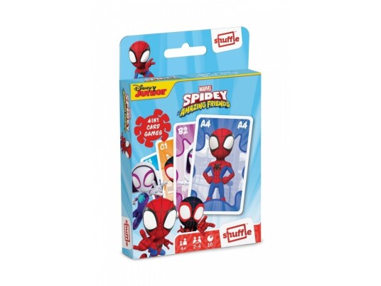 Gra Karciana Shuffle Fun 4W1 Marvel Spidey I Super-Kumple
