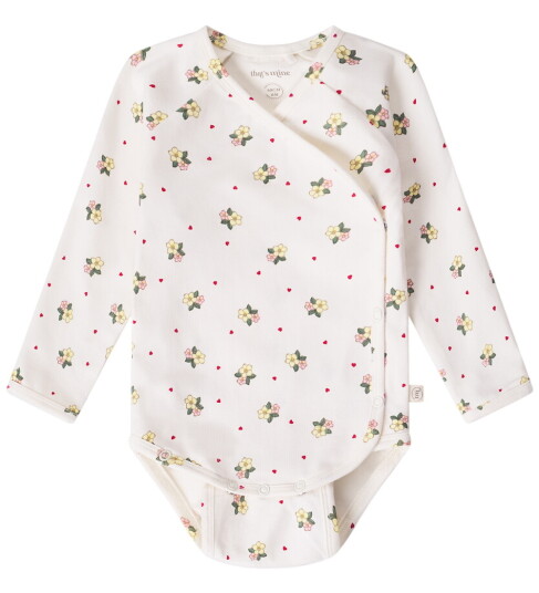 Thats Mine That's Mine Omslagsbody I/e Elimar Sweetheart Petal 62 Langermet Body Flerfarget Hvit