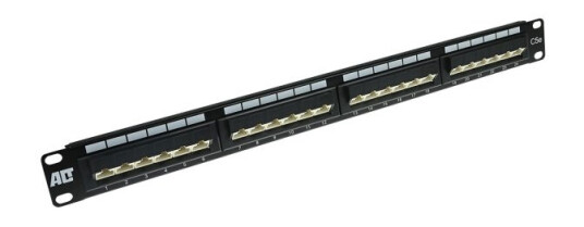 Act Patchpanel 24-Ports Unshielded 45° Cat5e. Category: Cat5e Patchpanel 24P Utp C5e 45Gr (P24ak1)