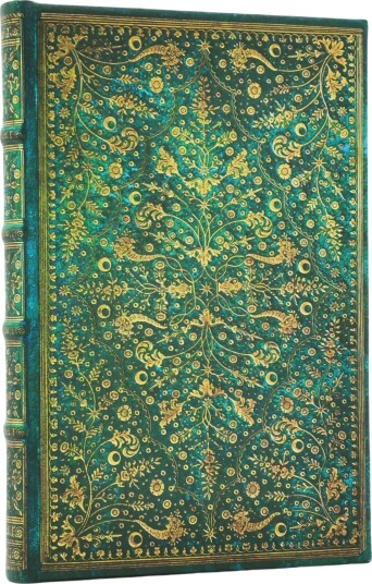 Paperblanks Notatbok Emerald Flower Mini Ulinjert