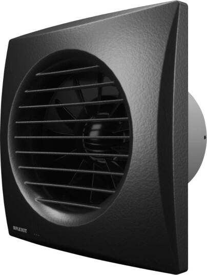 Flexit Baderomsvifte Classic Eco 100 STD Sort