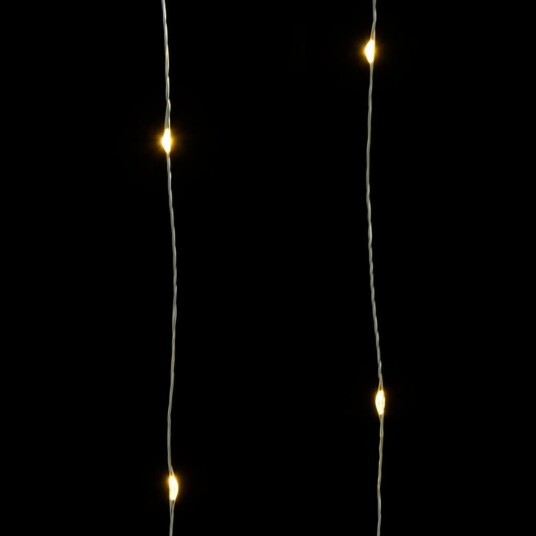 vidaXL Eventyrlysslynger 40m 400 LED varmhvit 8 funksjoner