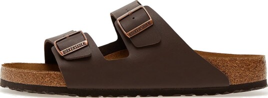 Birkenstock Unisex Arizona Birko-Flor Regular Dark Brown 42