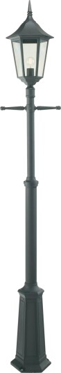 Norlys Modena Utendørs Parklampe Svart, Ingen Norlys Modena Utendørs Parklampe Svart, Ingen