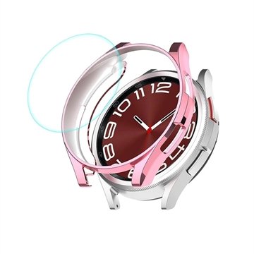 Samsung Galaxy Watch6 Classic Enkay Full Beskyttelsessett 47mm Rosa Samsung Galaxy Watch6 Classic Enkay Full Beskyttelsessett 47mm Rosa