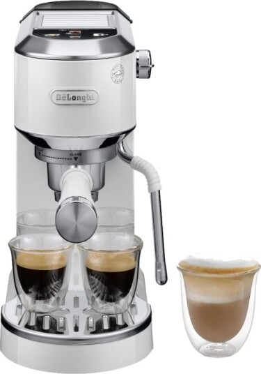 DeLonghi EC890 Duo Espressomaskin Hvit 15 bar Trykk DeLonghi EC890 Duo Espressomaskin Hvit 15 bar Trykk
