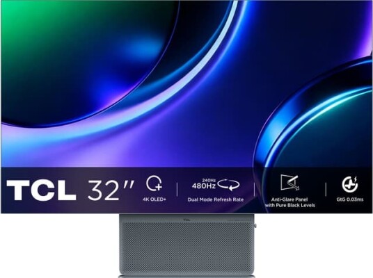 TCL 32X3A 32" UHD OLED 240 Hz PC-skjerm 32X3A