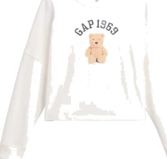 GAP Kids Heavyweight Oversized T Shirt From The Gap Collection   NEW OFF WHITE   164/176