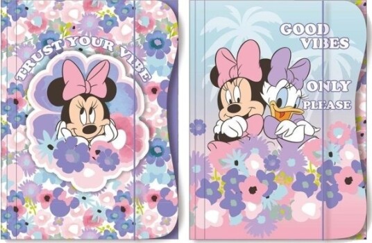 Minnie Mouse A4 Gummibåndmappe