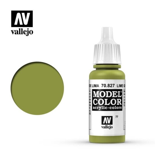 Vallejo 70.827 Modellfarge Limegrønn 17ml for Modellbygging