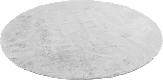 Runde tepper Aranga Super Soft Fur grå Størrelse: Ø 80 cm
