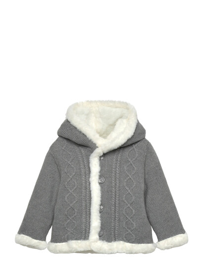 Boboli Jacket Reversible For Baby -Bci Grey 80 Boboli Jacket Reversible For Baby -Bci Grey 80